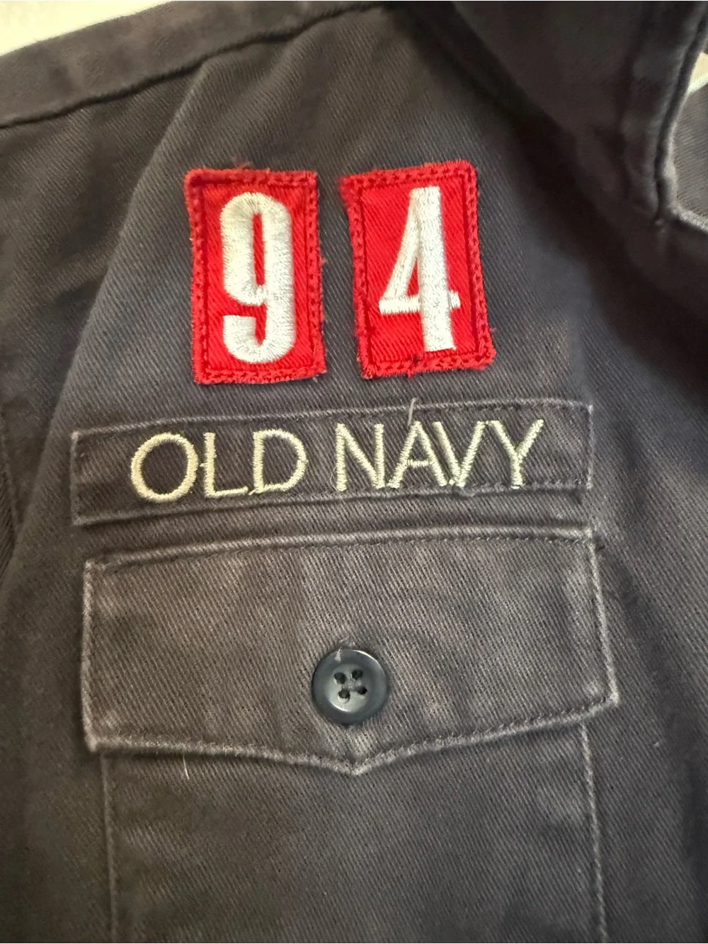 Vintage Old Navy Boys scout Shirt and matching hat
